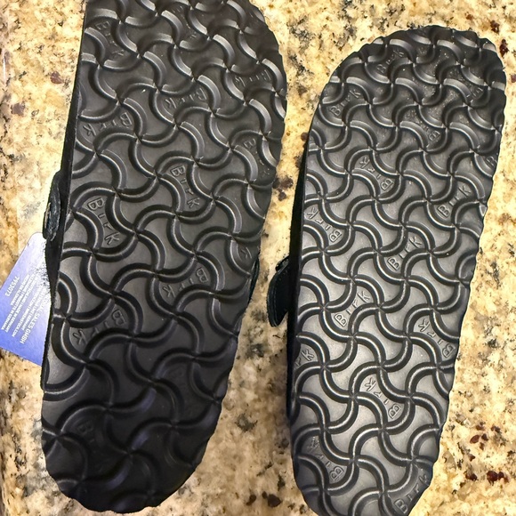 Birkenstock Black Boston Mules - Picture 5 of 5